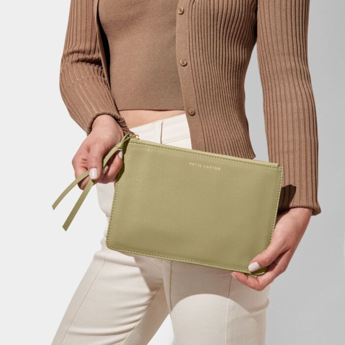 Katie Loxton Isla Pouch - Olive